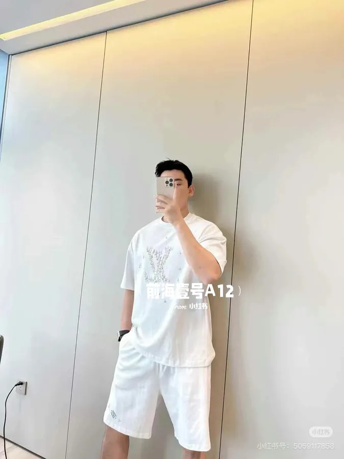 Louis Vuitton 2025ss Latest Patchwork Sail T Shirt