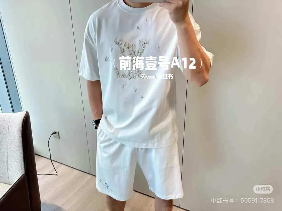 Louis Vuitton 2025ss Latest Patchwork Sail T Shirt