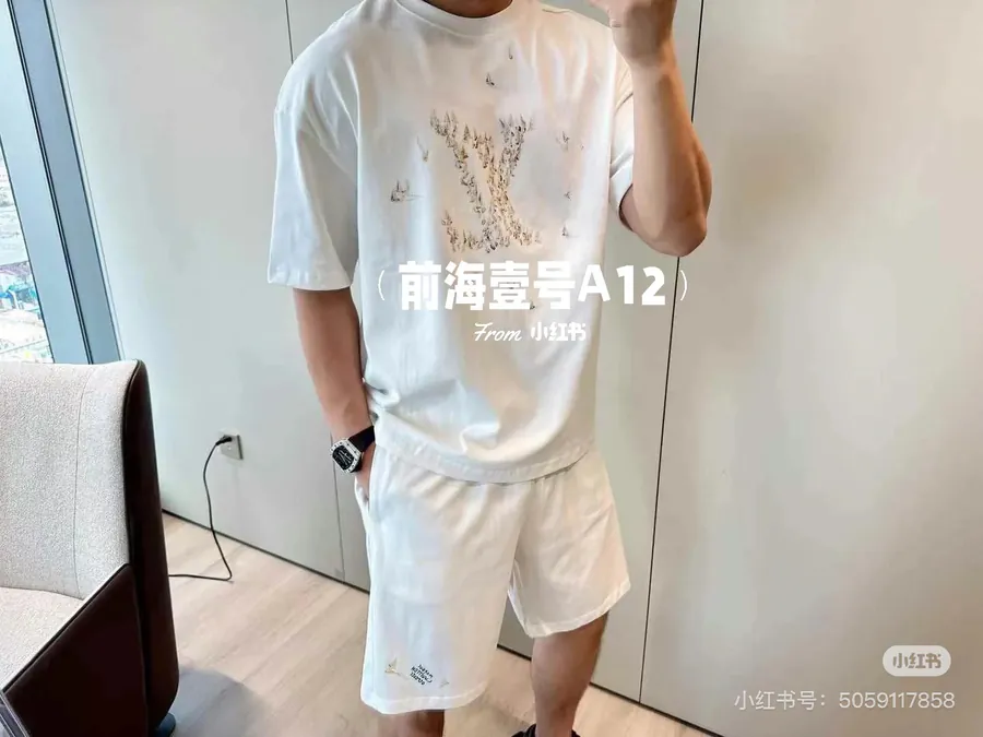 Louis Vuitton 2025ss Latest Patchwork Sail T Shirt