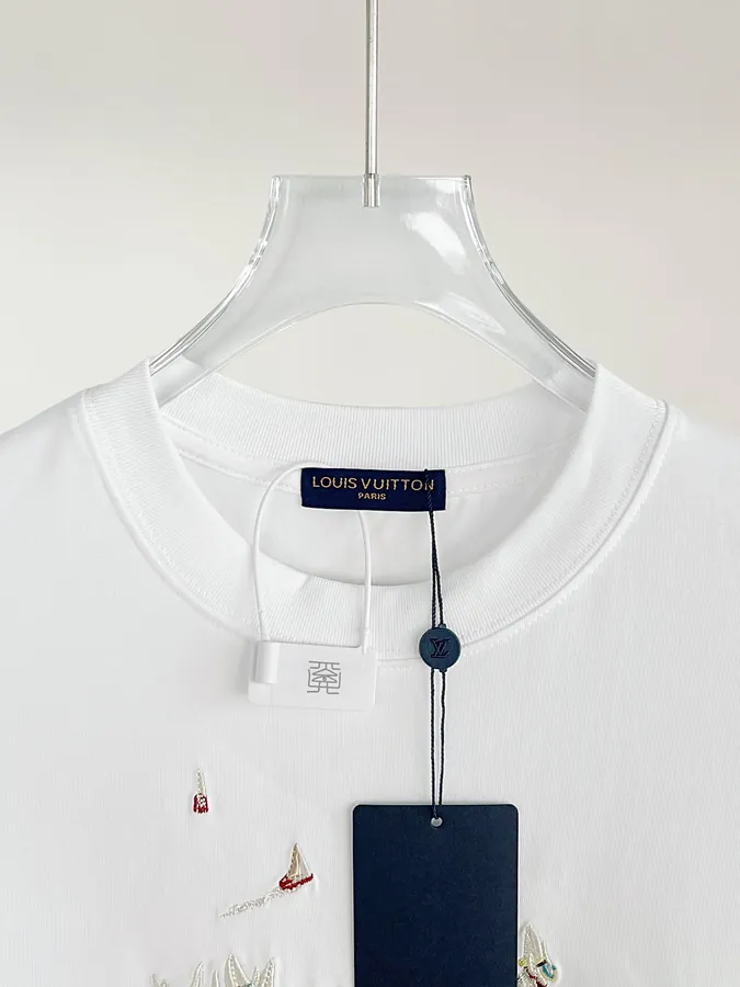 Louis Vuitton 2025ss Latest Patchwork Sail T Shirt