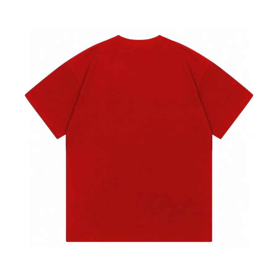 EVISU New Lucky Cat Little Seagull Print Loose Fit T Shirt