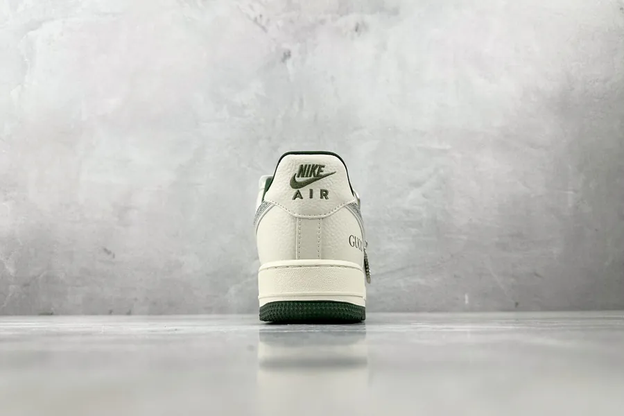 Nike Air Force 107 Gucci Collaboration White Green