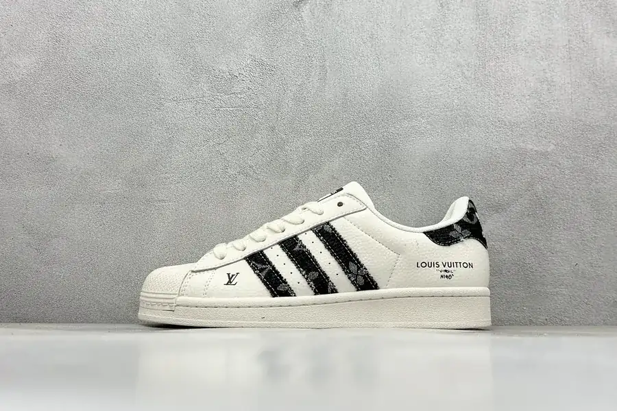 AD Originals Superstar x Louis Vuitton White Black
