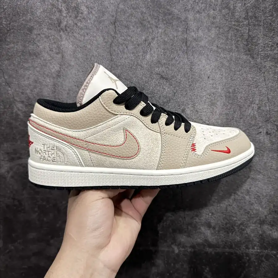 KK Version Company Stock Air 1 Low 1 Qiao1 Collaboration Brown