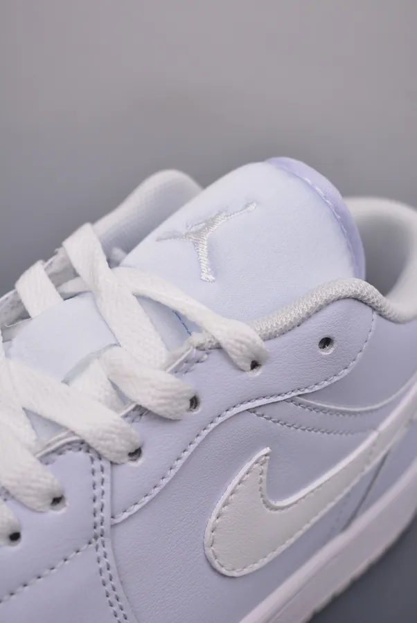 AJ1 Low Gray White Toe Authentic Original Edition Sneaker