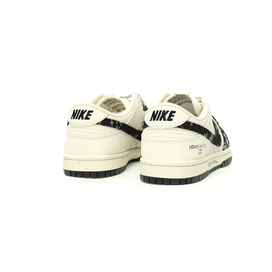 Louis Vuitton x SB Dunk Low Lot BlackBeige Monogram
