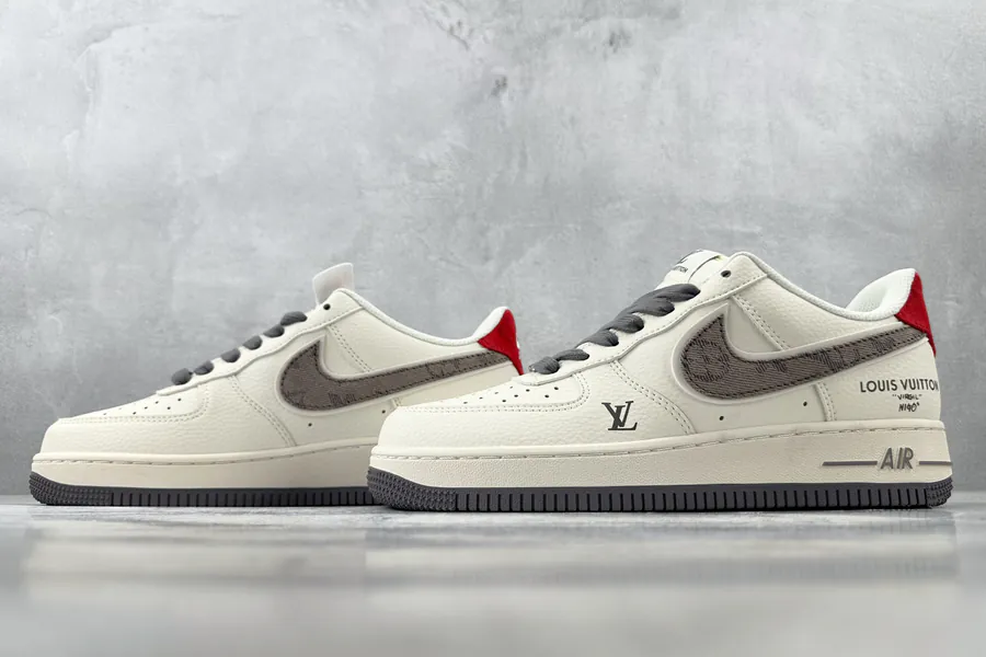 Nike Air Force 107 LV Collaboration Beige Brown