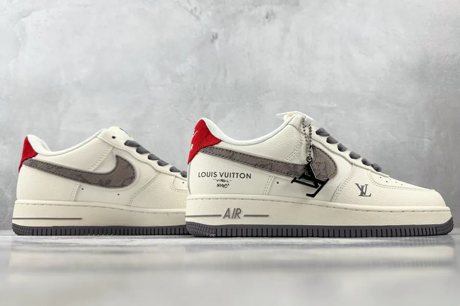 Nike Air Force 107 LV Collaboration Beige Brown