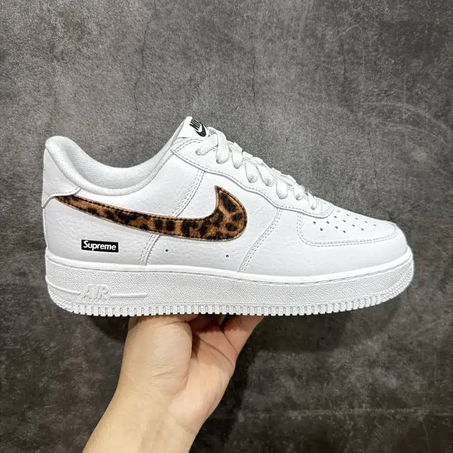 Nike Air Force 1 Low 07 x Superme Leopard Print