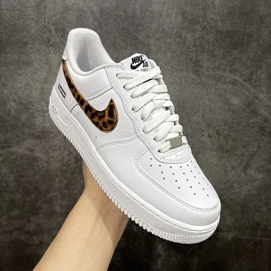 Nike Air Force 1 Low 07 x Superme Leopard Print