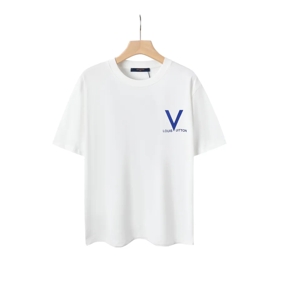 Louis Vuitton 23ss秀场限定宇航员印花LOGO圆领短袖