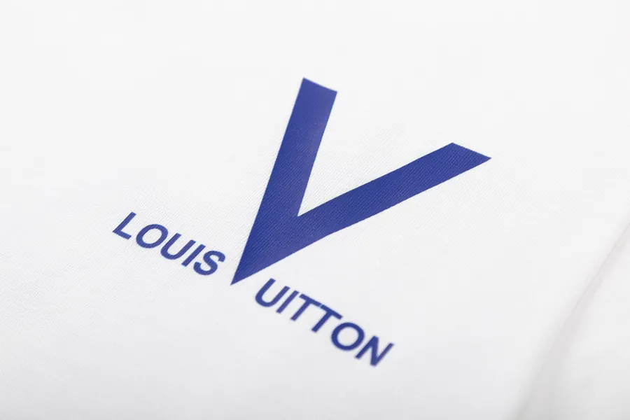 Louis Vuitton 23ss秀场限定宇航员印花LOGO圆领短袖