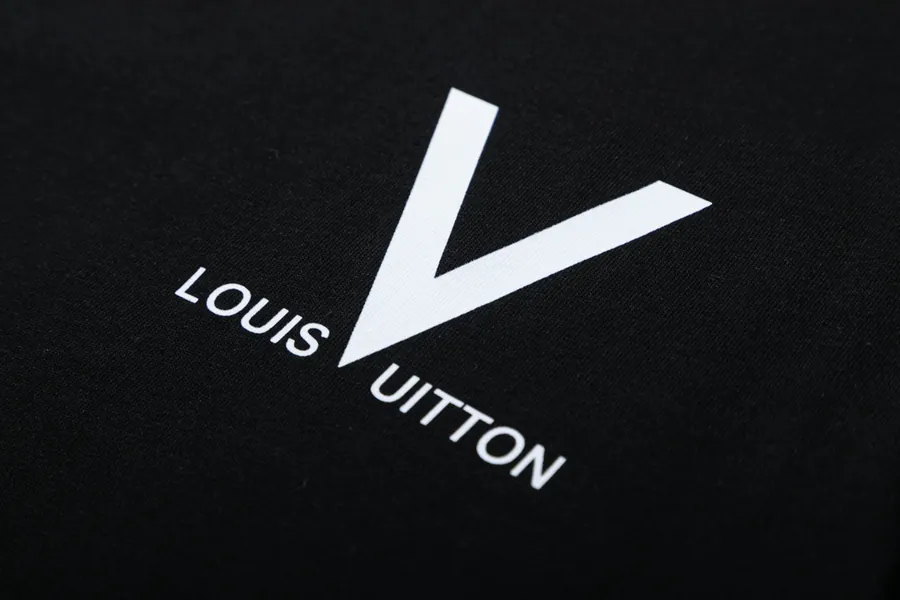 Louis Vuitton 23ss Field Captain Print Logo Round Neck Short Sleeve