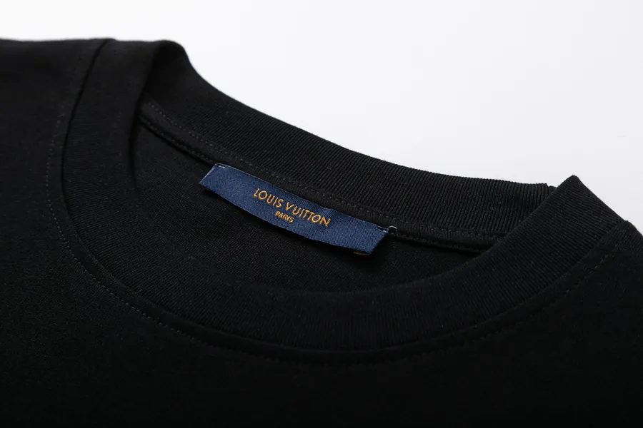 LOUIS VUITTON 25ss Summer Limited Edition Astronaut Print Logo Round Neck Short Sleeve