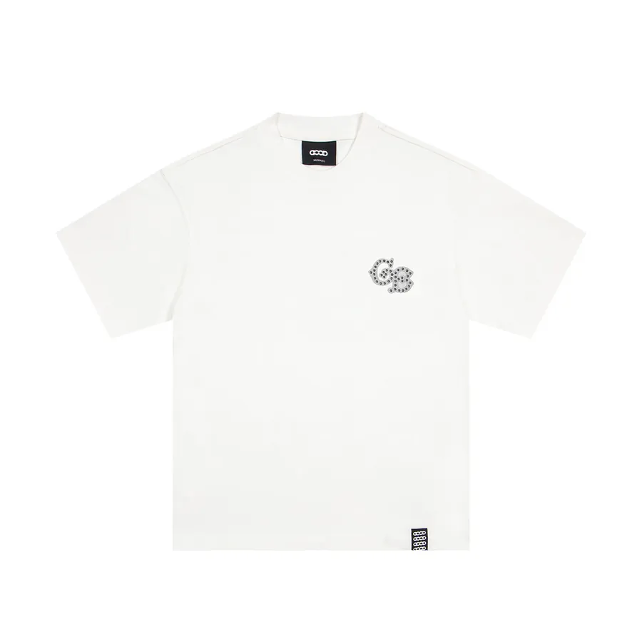 GOODBRAND Letter Crewneck T Shirt for Men and Women