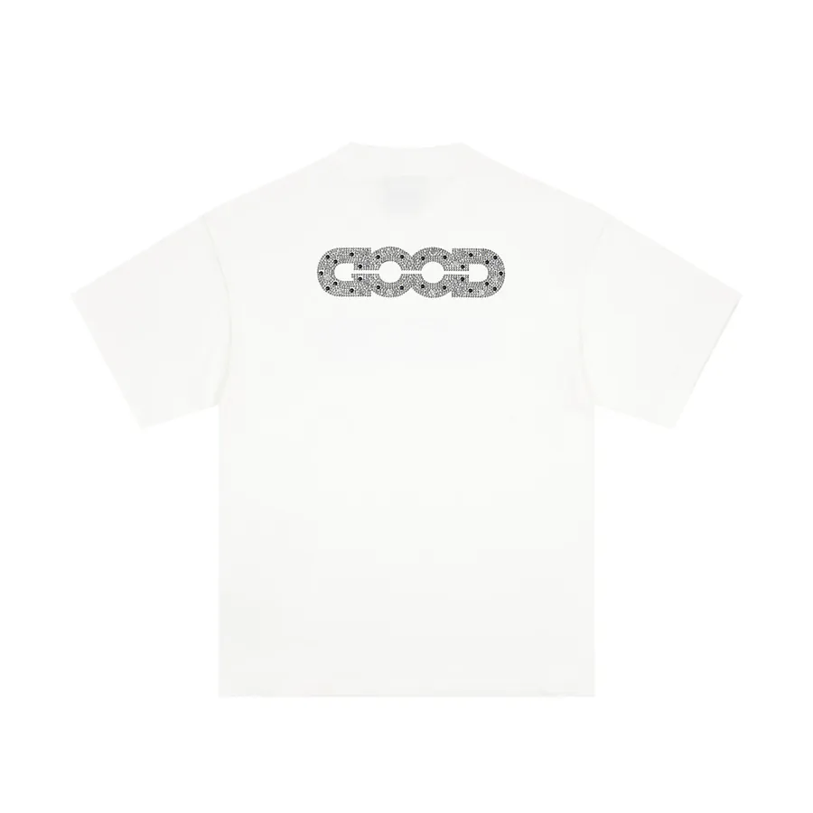GOODBRAND Letter Crewneck T Shirt for Men and Women