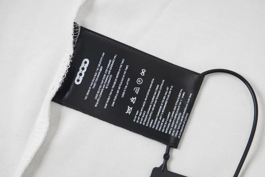GOODBRAND Letter Crewneck T Shirt for Men and Women