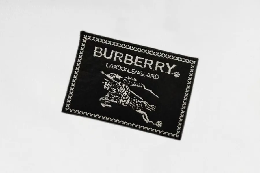 BURERRY Puffer Spring Summer Round Neck T Shirt Couples Edition