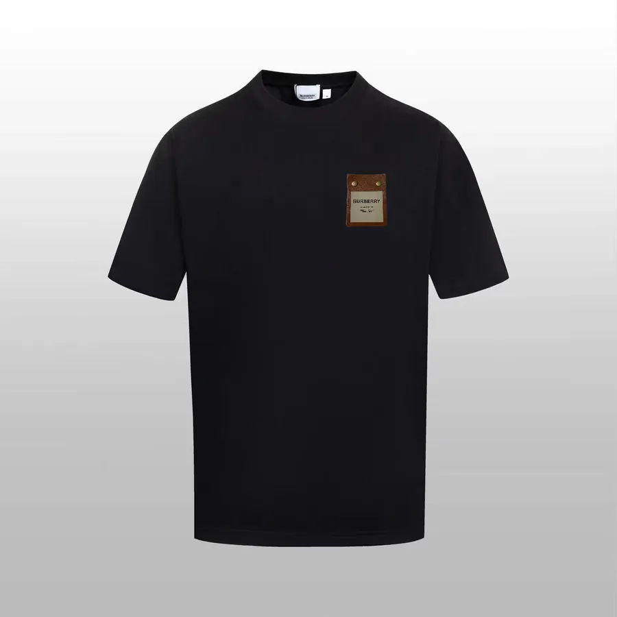 BURERRY Puffer Spring Summer Round Neck Short Sleeve情侣T恤