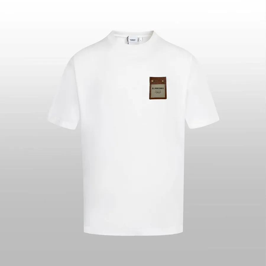 Polo T Shirt Burberry Spring Summer Collection, Cotton Blend, Black & White