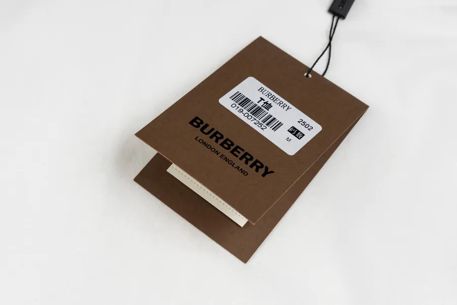 Polo T Shirt Burberry Spring Summer Collection, Cotton Blend, Black & White