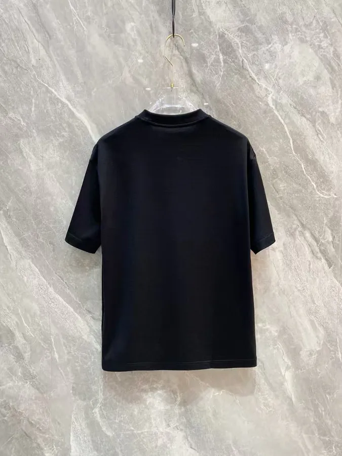 Balenciaga 2025 Spring Summer New Collection Short Sleeve Round Neck T Shirt