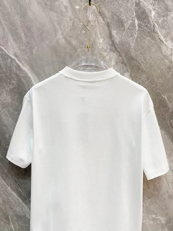Balenciaga 2025 Spring Summer New Collection Short Sleeve Round Neck T Shirt