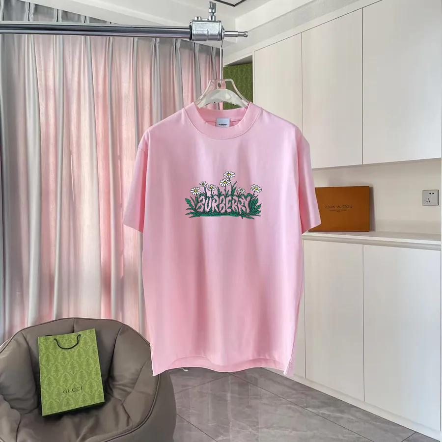 BUR Balenciaga 2025 Summer New Collection Letter Logo Print T Shirt