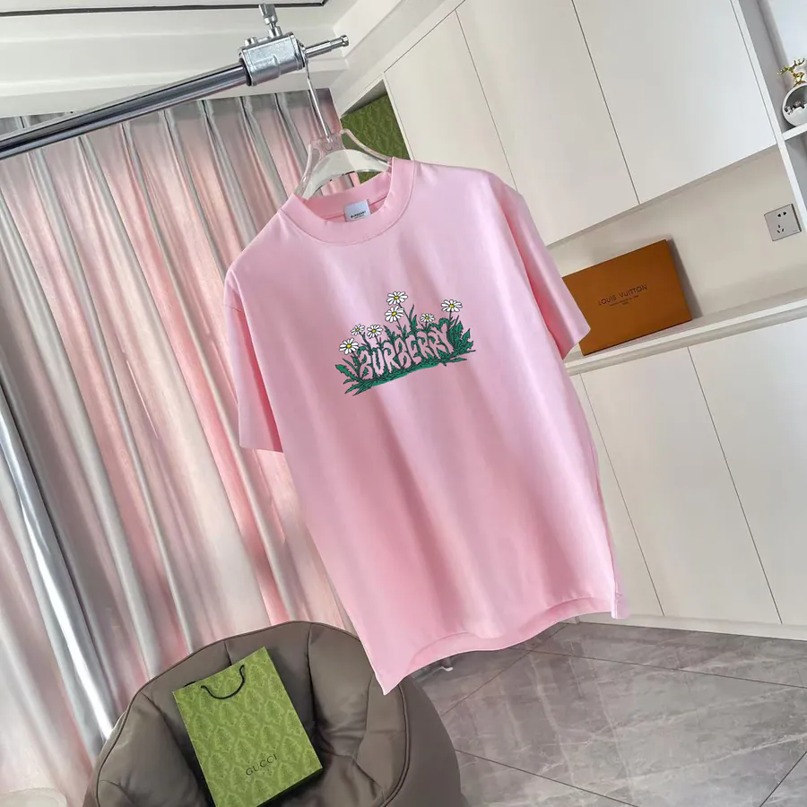 BUR Balenciaga 2025 Summer New Collection Letter Logo Print T Shirt