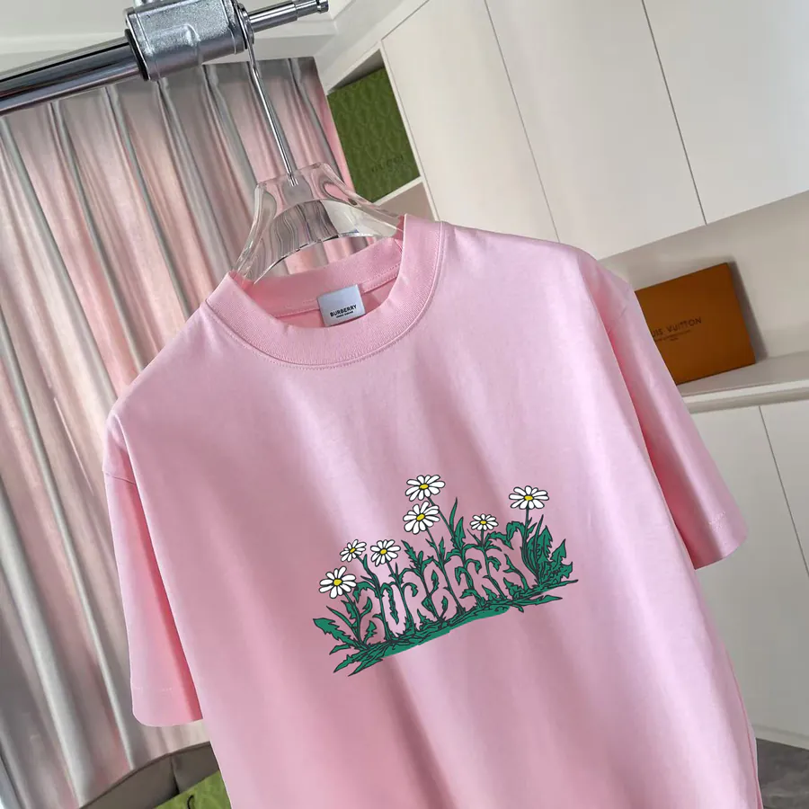 BUR Balenciaga 2025 Summer New Collection Letter Logo Print T Shirt