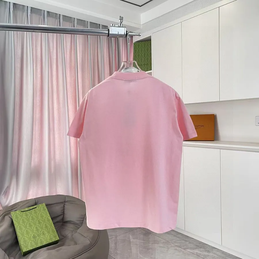 BUR Balenciaga 2025 Summer New Collection Letter Logo Print T Shirt
