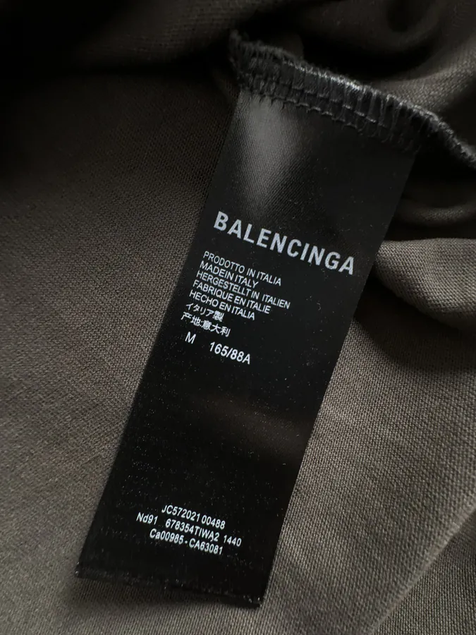 Balenciaga Parisian Style Oversized T Shirt
