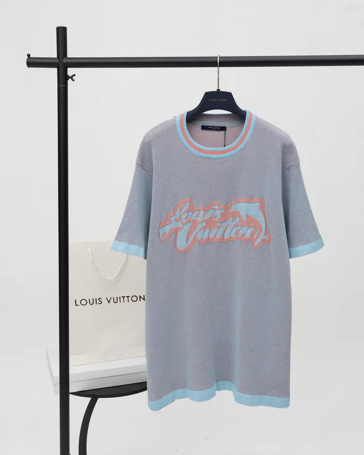 LOUIS VUITTON 25Ss New Dolphin Wool Blend T Shirt