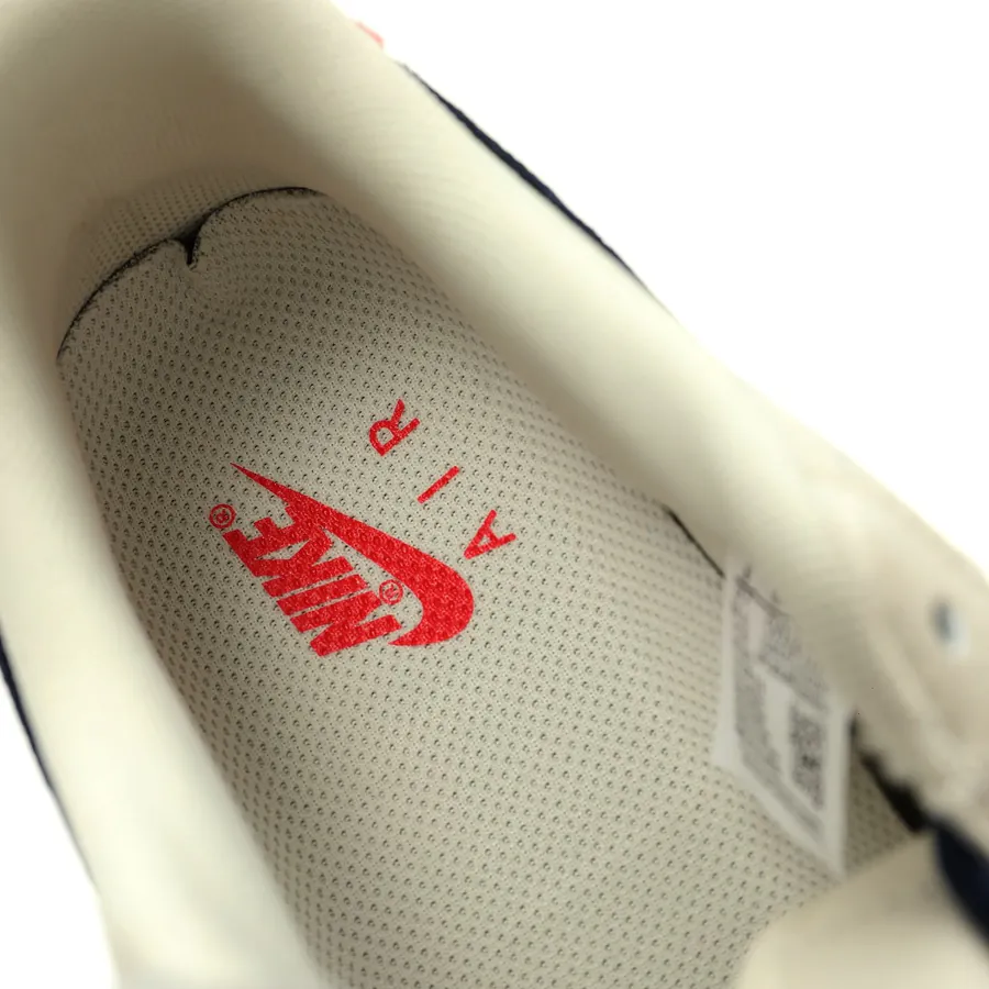 Louis Vuitton x Air Force 1 07 8 Low Beige Navy Monogram Classic Casual Sneaker
