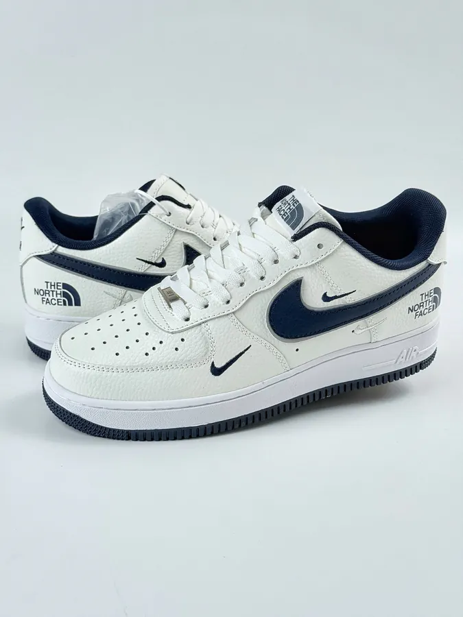 Nike Air Force 1 Low 07 x The North Face White Blue Triple Logo