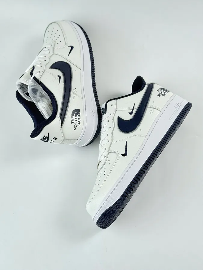 Nike Air Force 1 Low 07 x The North Face White Blue Triple Logo