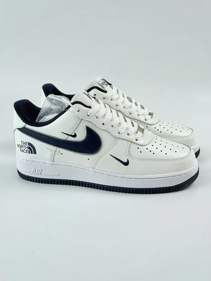 Nike Air Force 1 Low 07 x The North Face White Blue Triple Logo