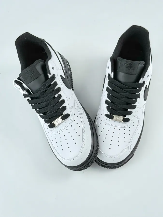 Nike Air Force 1 Low 07 Mystery Rule Black White Gray