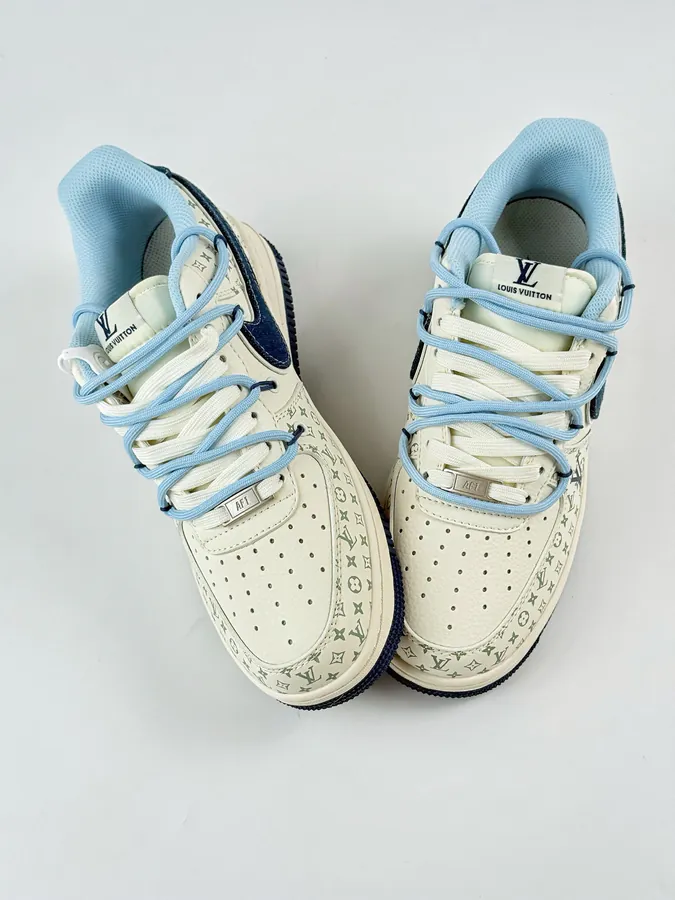 Nike Air Force 1 Low 07 x Louis Vuitton White Blue