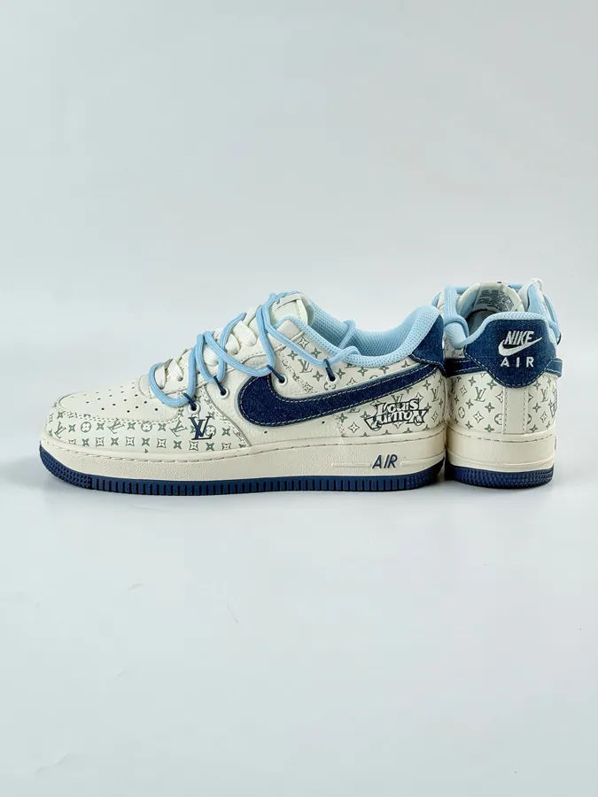 Nike Air Force 1 Low 07 x Louis Vuitton White Blue