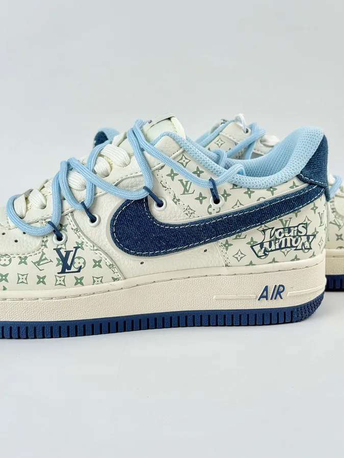 Nike Air Force 1 Low 07 x Louis Vuitton White Blue
