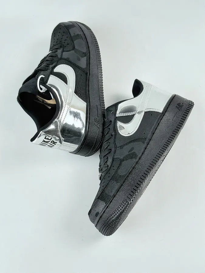 Nike Air Force 1 Low 07 Black Silver