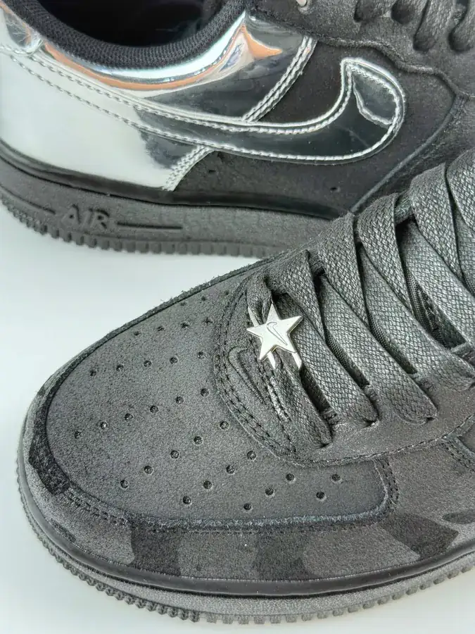 Nike Air Force 1 Low 07 Black Silver