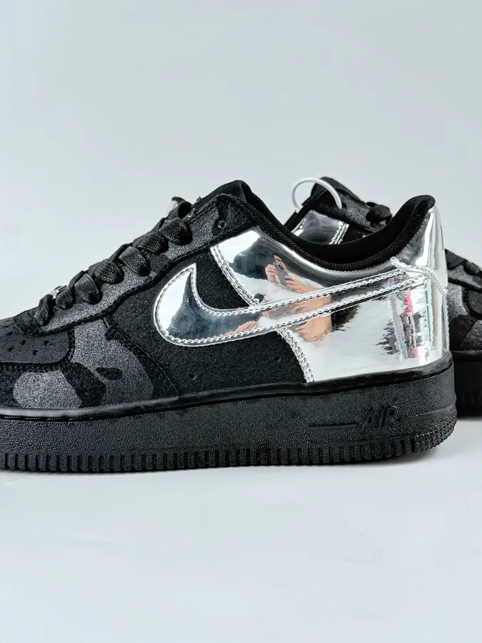 Nike Air Force 1 Low 07 Black Silver