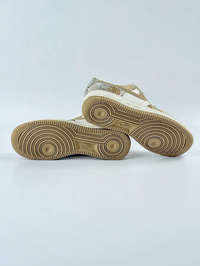 Nike Air Force 1 Low 07 x Louis Vuitton Yellow and White