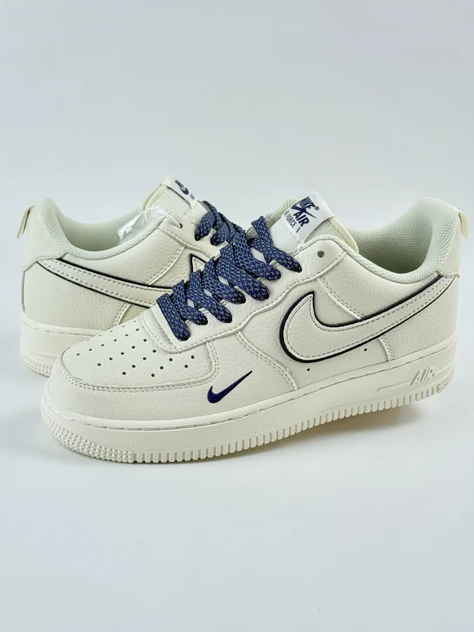 Nike Air Force 1 Low 07 White Blue Low Top Sneaker