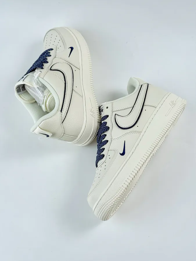 Nike Air Force 1 Low 07 White Blue Low Top Sneaker