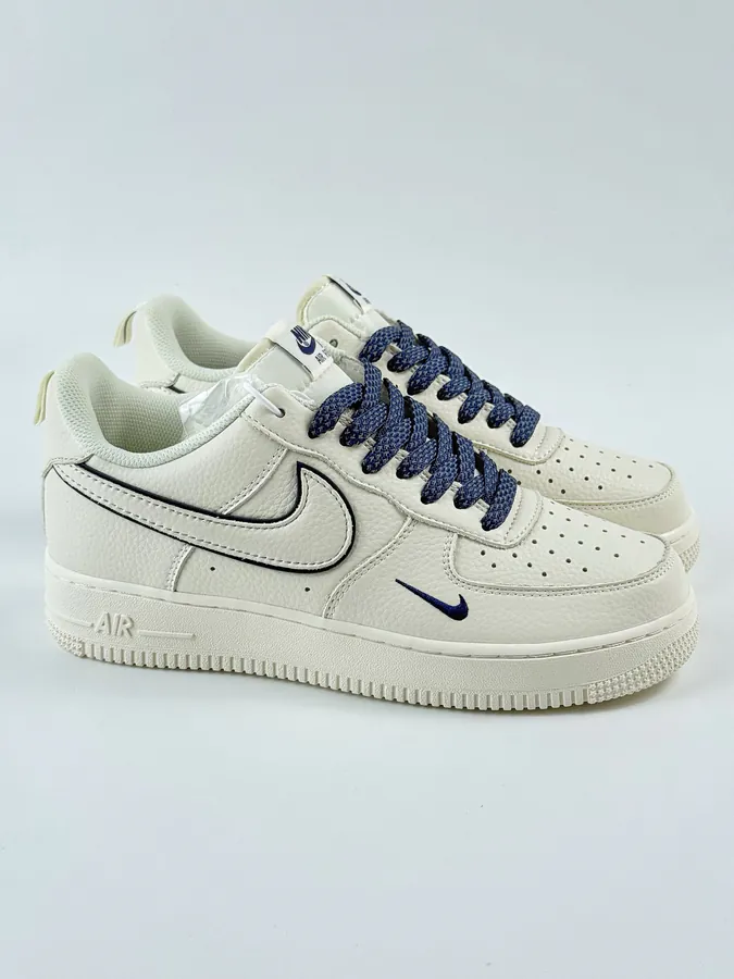Nike Air Force 1 Low 07 White Blue Low Top Sneaker