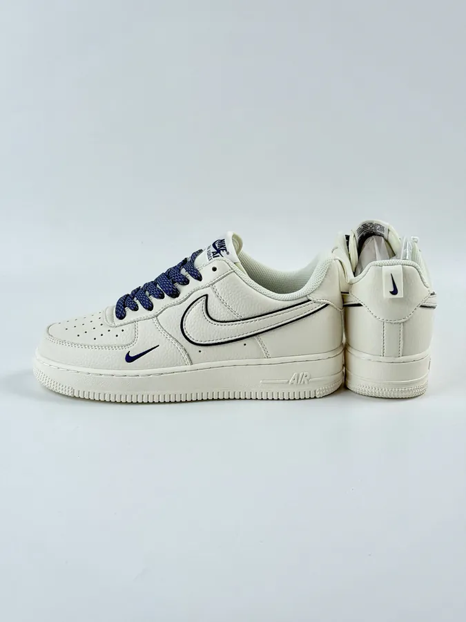 Nike Air Force 1 Low 07 White Blue Low Top Sneaker