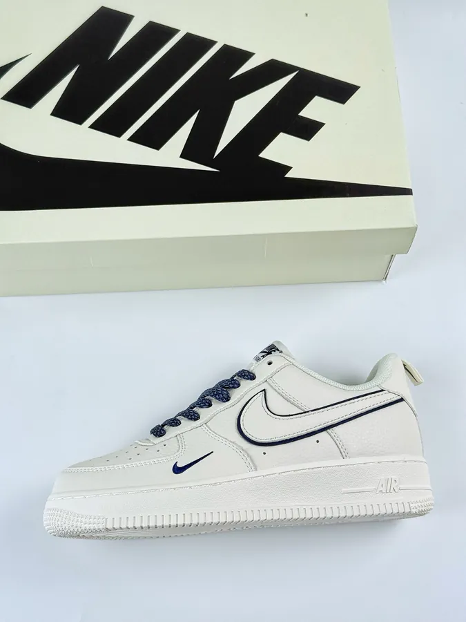 Nike Air Force 1 Low 07 White Blue Low Top Sneaker